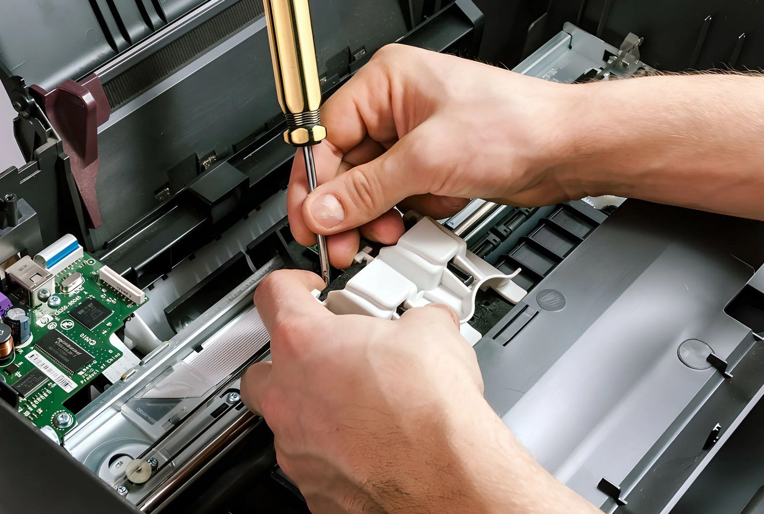Ремонтируем принтеры в сервисном центре - разбор от профессионалов